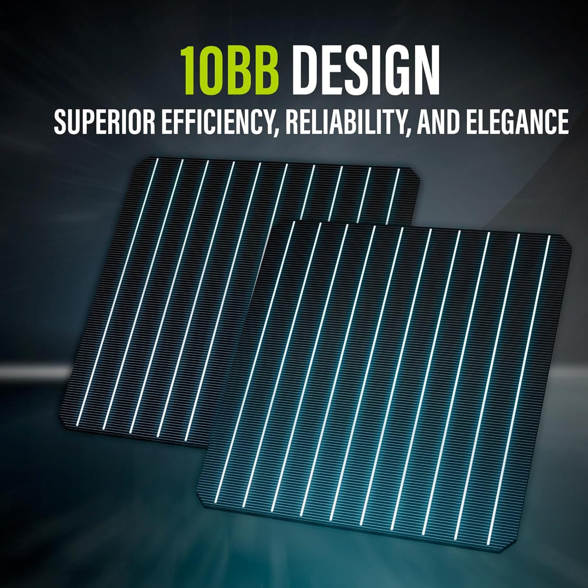 100W Monocrystalline Solar Panel - High Efficiency 12V Module for RV, Marine, and Off-Grid Applications